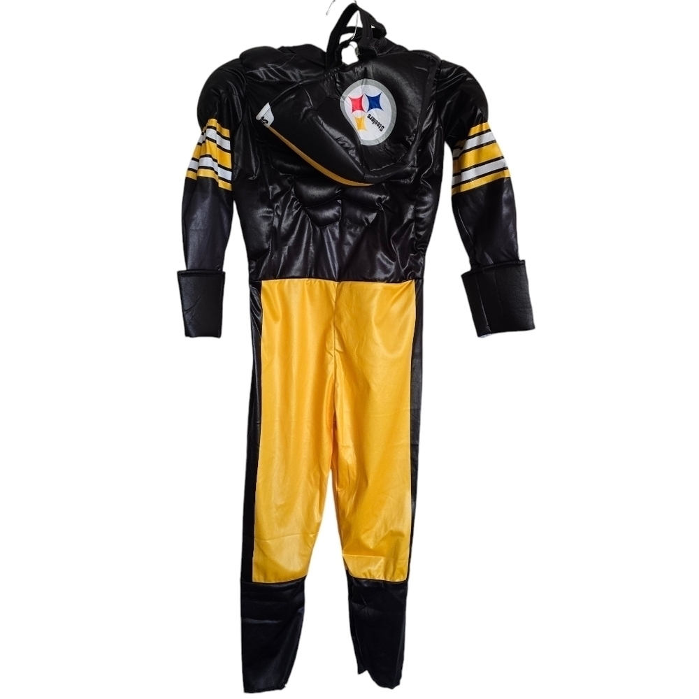 NWT | NFL Pittsburgh Steelers Black Game Day Costume, Size Youth M - Picture 2 of 5